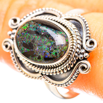 Andamooka Opal 925 Sterling Silver Ring Size 9.75 (925 Sterling Silver) RING137469
