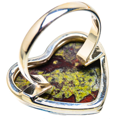 Large Dragon's Blood Jasper Ring Size 12 (925 Sterling Silver) RING135767