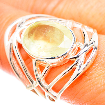 Prehnite Ring Size 7.75 (925 Sterling Silver) RING136491