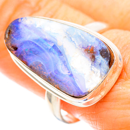 Boulder Opal Ring Size 10 (925 Sterling Silver) RING136699