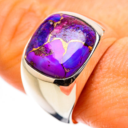 Ana Silver Co Purple Copper Composite Turquoise Ring Size 9.25 (925 Sterling Silver)