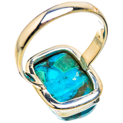Malachite In Chrysocolla Ring Size 12 (925 Sterling Silver) RING135682