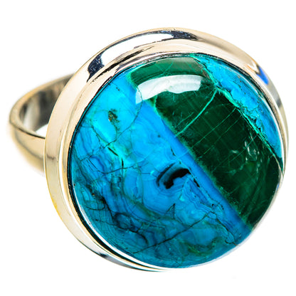 Ana Silver Co Malachite In Chrysocolla Ring Size 8.75 (925 Sterling Silver)