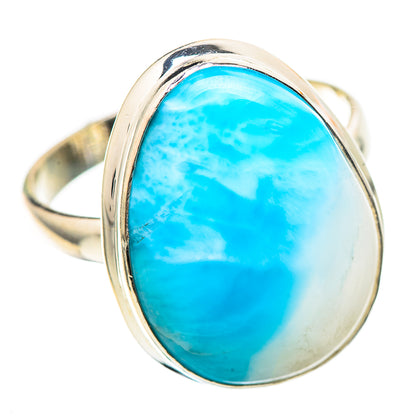 Larimar 925 Sterling Silver Ring Size 11.5 Ana Co R136230