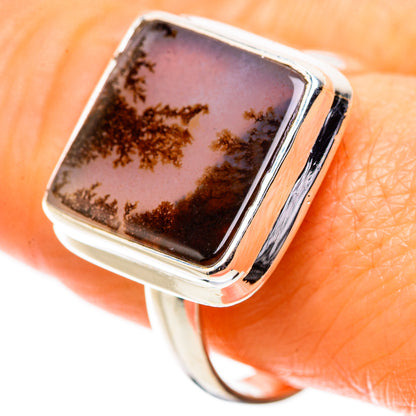 Ana Silver Co Scenic Dendritic Agate Ring Size 9.75 (925 Sterling Silver)