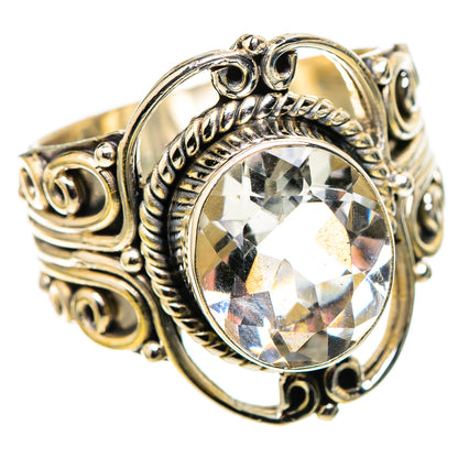 White Quartz 925 Sterling Silver Ring Size 9 (925 Sterling Silver) RING137608