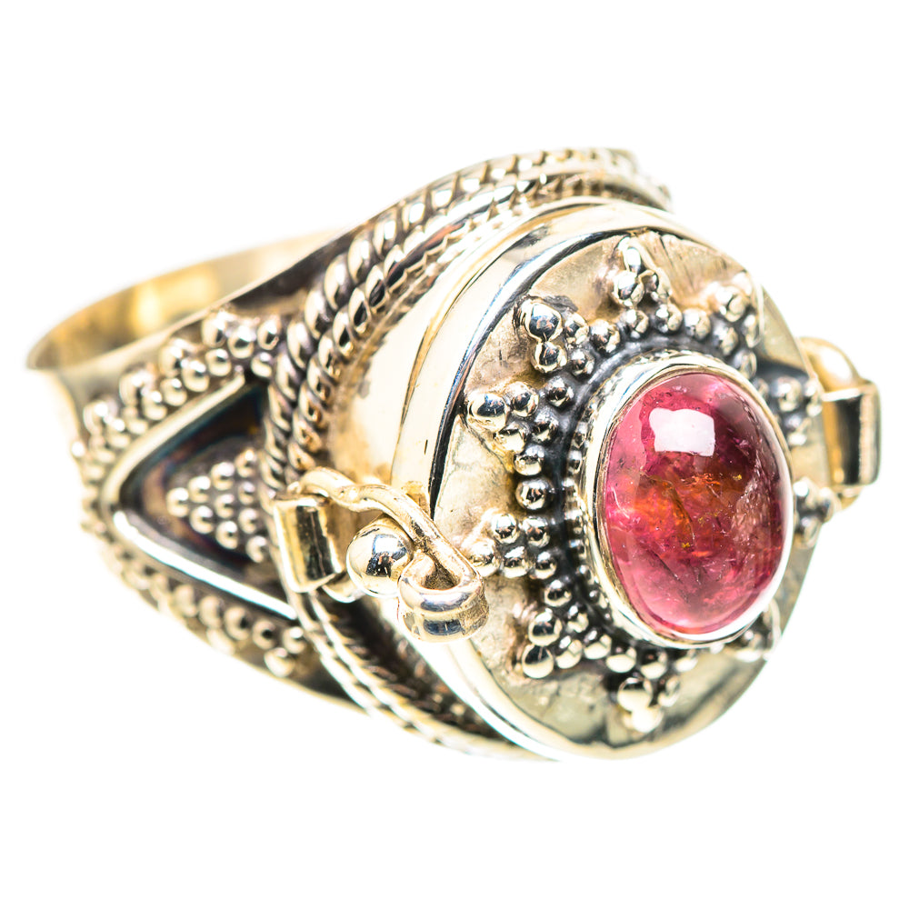 Poison Pink Tourmaline Ring Size 8 (925 Sterling Silver) RING136894