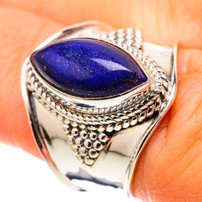 Lapis Lazuli 925 Sterling Silver Ring Size 6.25 (925 Sterling Silver) RING137595