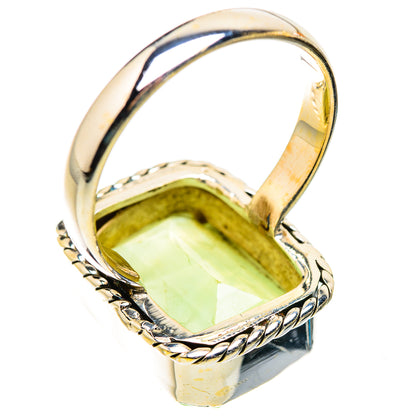 Ana Silver Co Large Prehnite Ring Size 11.75 (925 Sterling Silver)