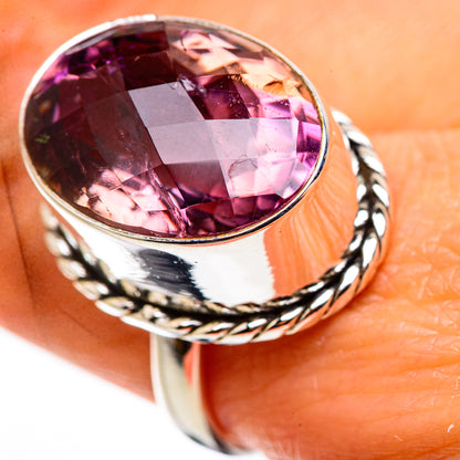 Faceted Amethyst Ring Size 8.75 (925 Sterling Silver) RING134585