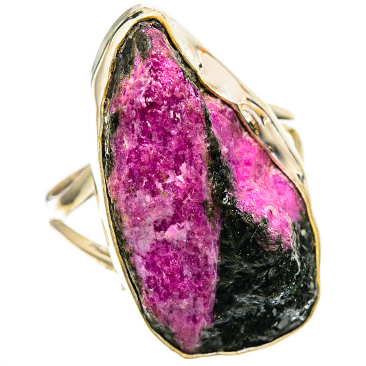 Large Rough Ruby Zoisite 925 Sterling Silver Ring Size 11.75 (925 Sterling Silver) RING137756