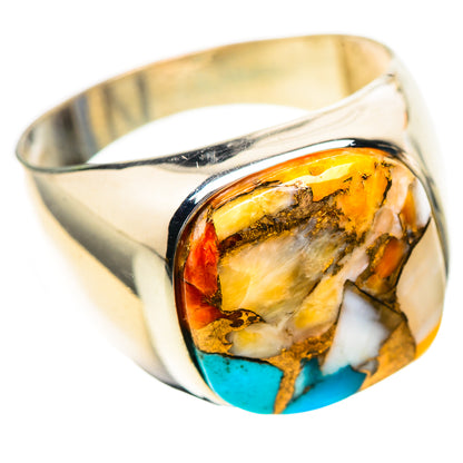 Spiny Oyster Turquoise 925 Sterling Silver Ring Size 9.25 Ana Co R136244