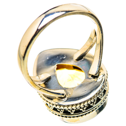 Faceted Citrine Ring Size 8 (925 Sterling Silver) RING134769