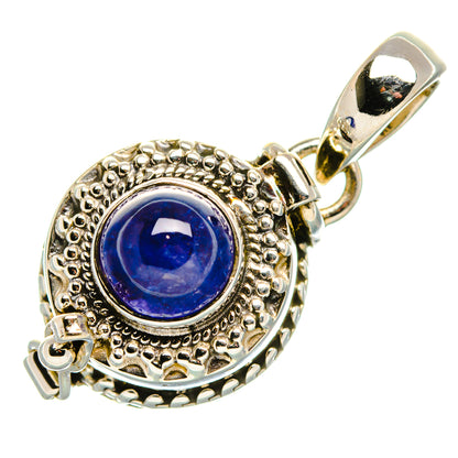 Poison Natural Tanzanite Pendant 1 1/8" (925 Sterling Silver) PD37485