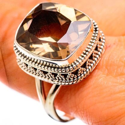 Smoky Quartz Ring Size 10 (925 Sterling Silver) RING135482