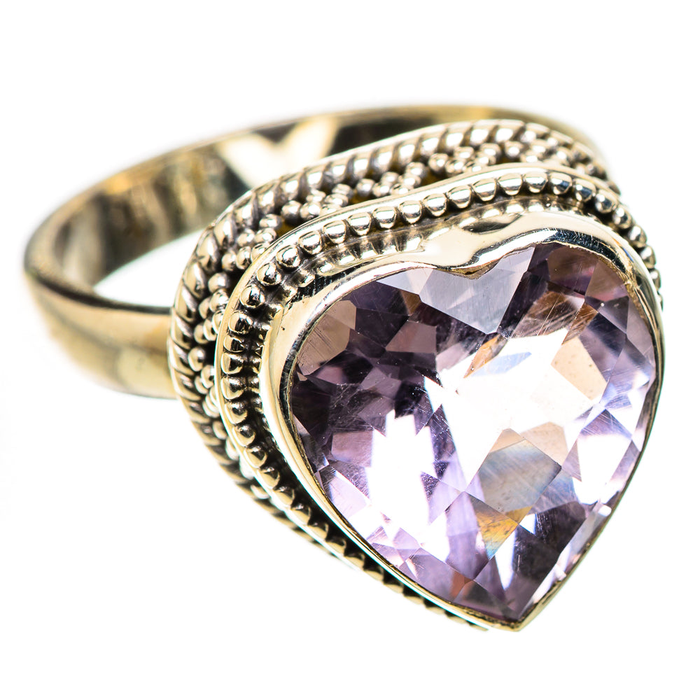 Ana Silver Co Faceted Amethyst Ring Size 7.5 (925 Sterling Silver)