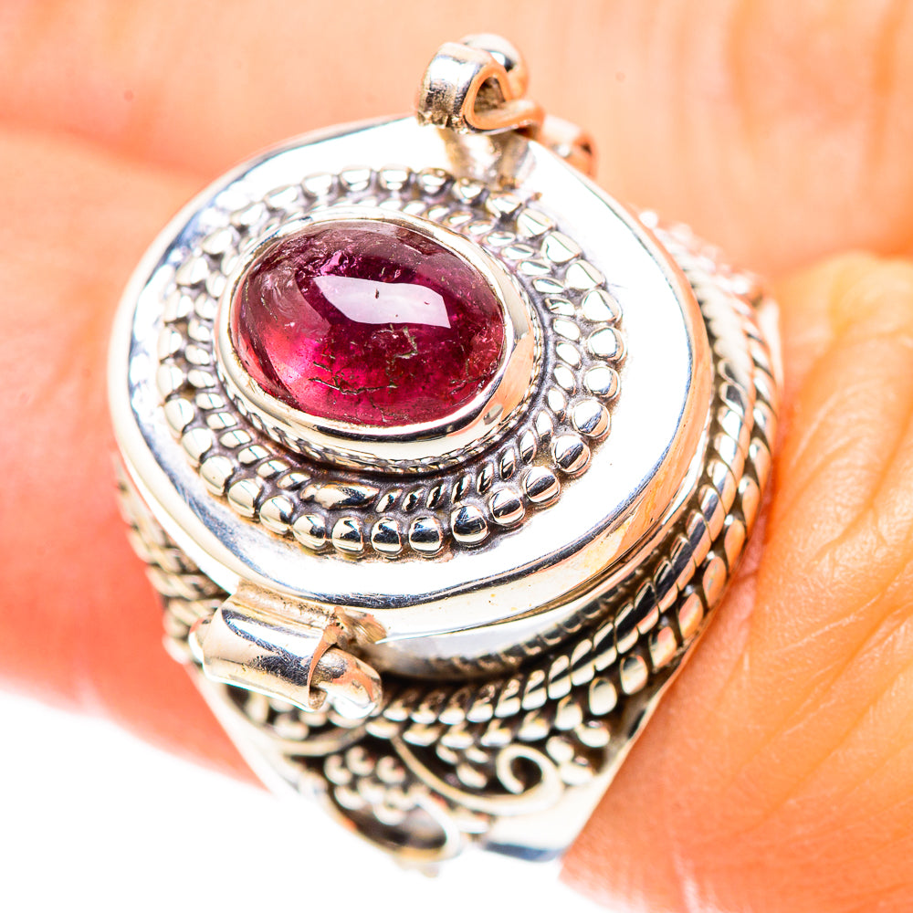 Poison Pink Tourmaline Ring Size 6 (925 Sterling Silver) RING136842