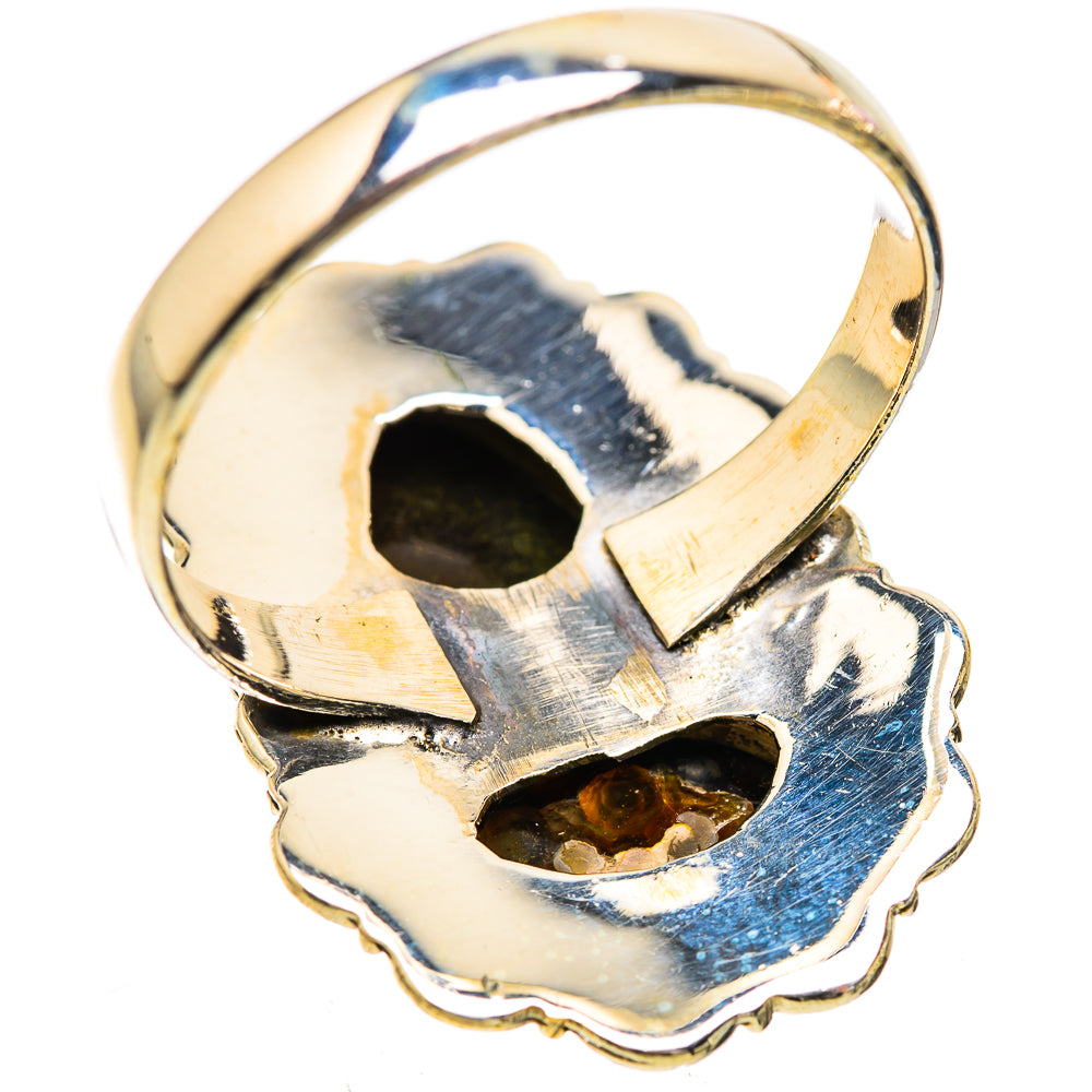 Large Mexican Fire Agate Ring Size 11.5 (925 Sterling Silver) RING135948