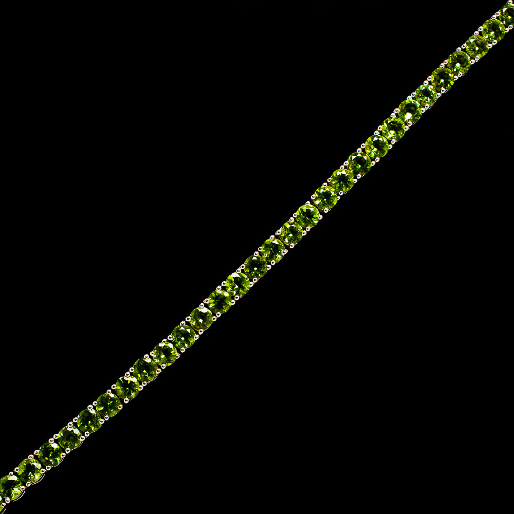 Peridot Bracelets handcrafted by Ana Silver Co - BR876345