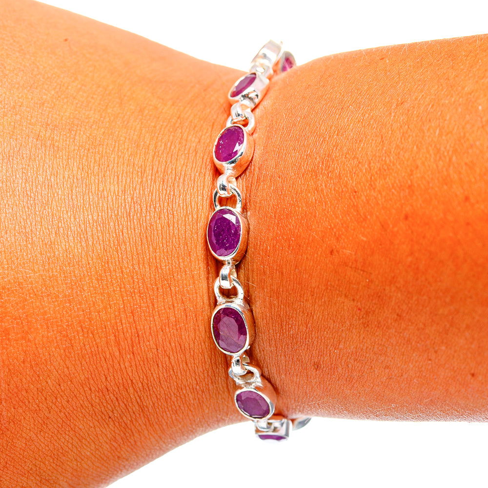 Ruby Bracelets handcrafted by Ana Silver Co - BR876381
