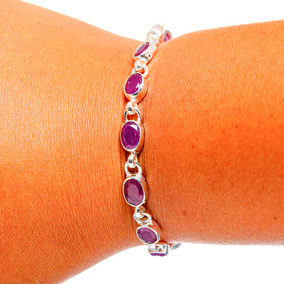 Ruby Bracelets handcrafted by Ana Silver Co - BR876381