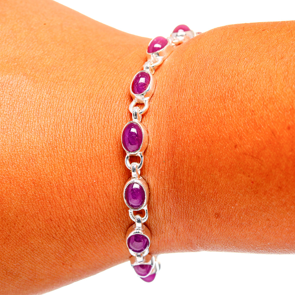 Ruby Bracelets handcrafted by Ana Silver Co - BR876389
