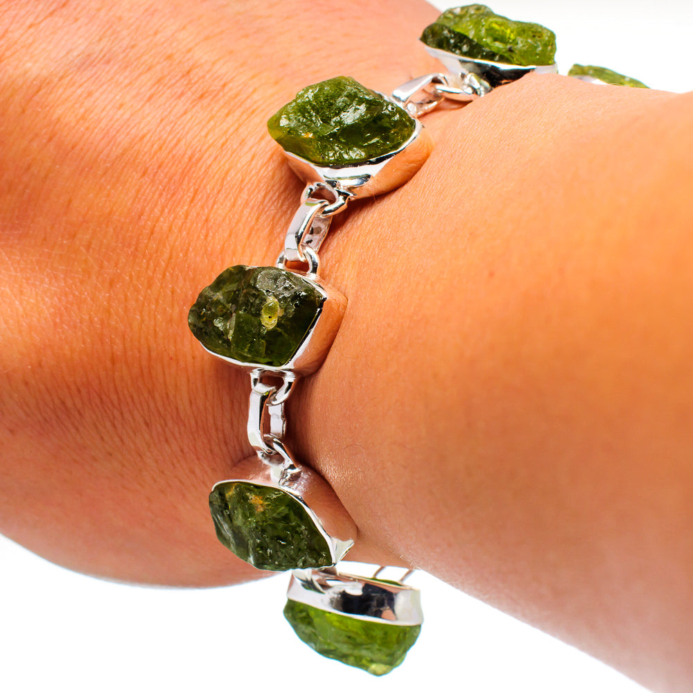 Peridot Bracelets handcrafted by Ana Silver Co - BR876015