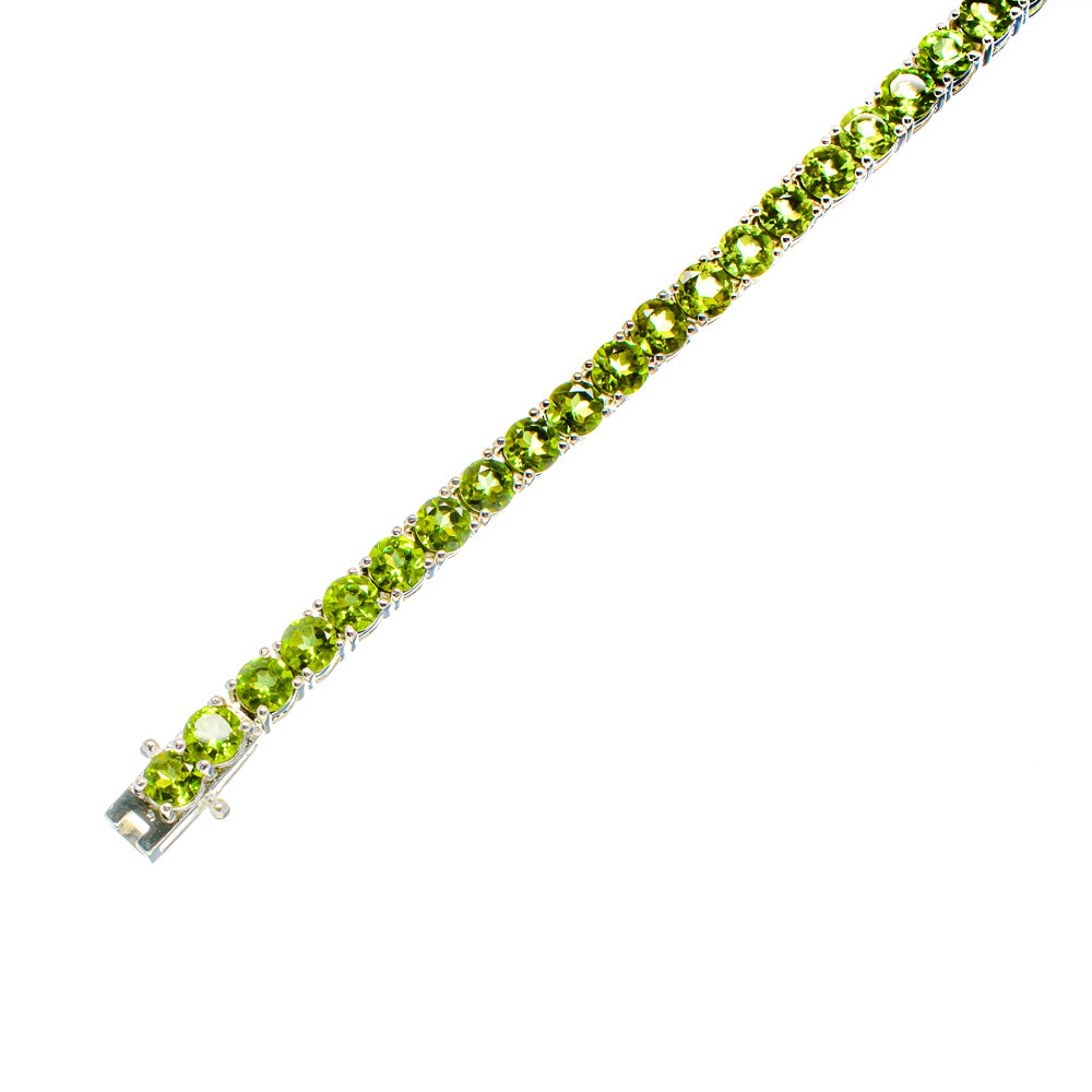 Peridot Bracelets handcrafted by Ana Silver Co - BR876345