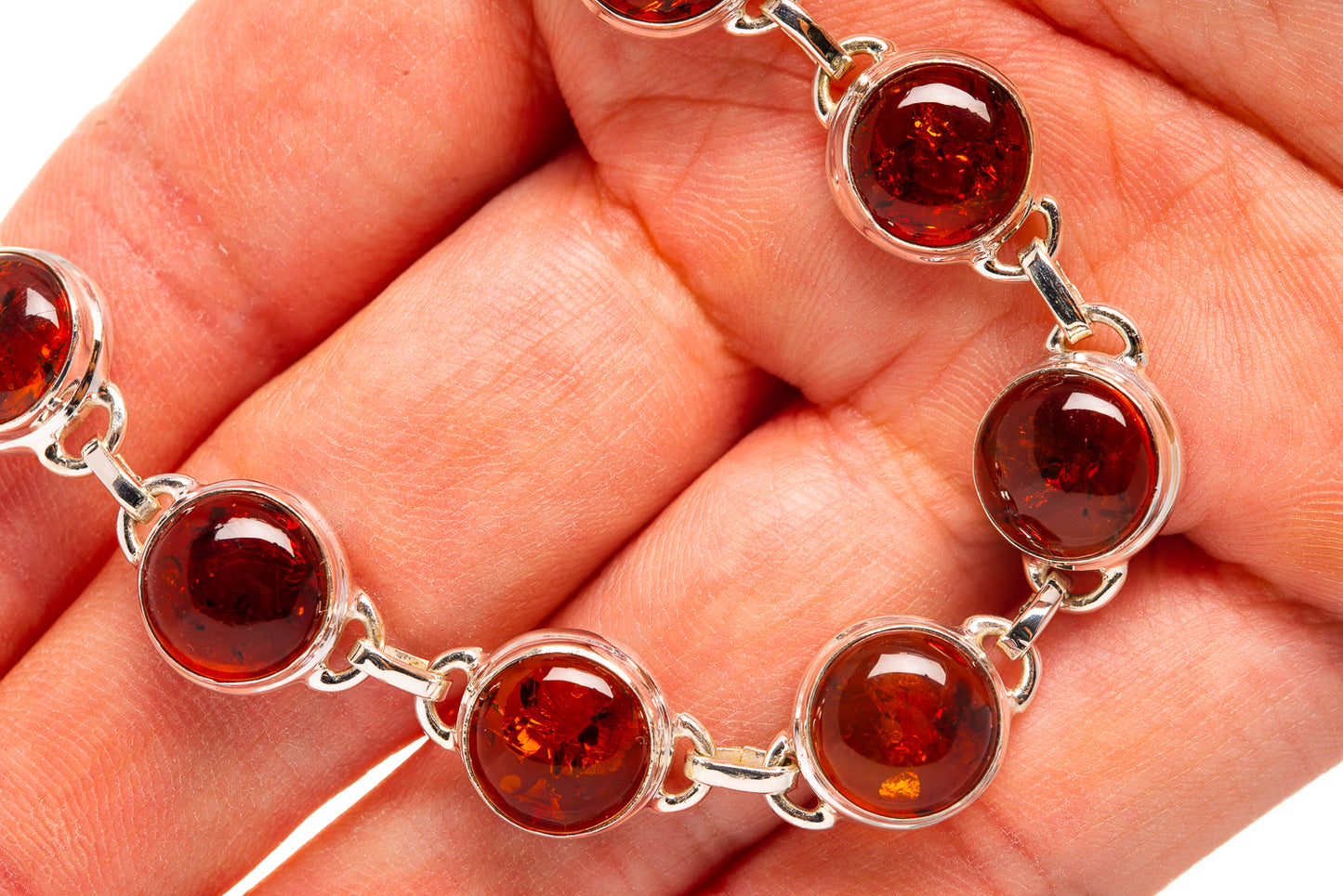 Baltic Amber Bracelets handcrafted by Ana Silver Co - BR876378