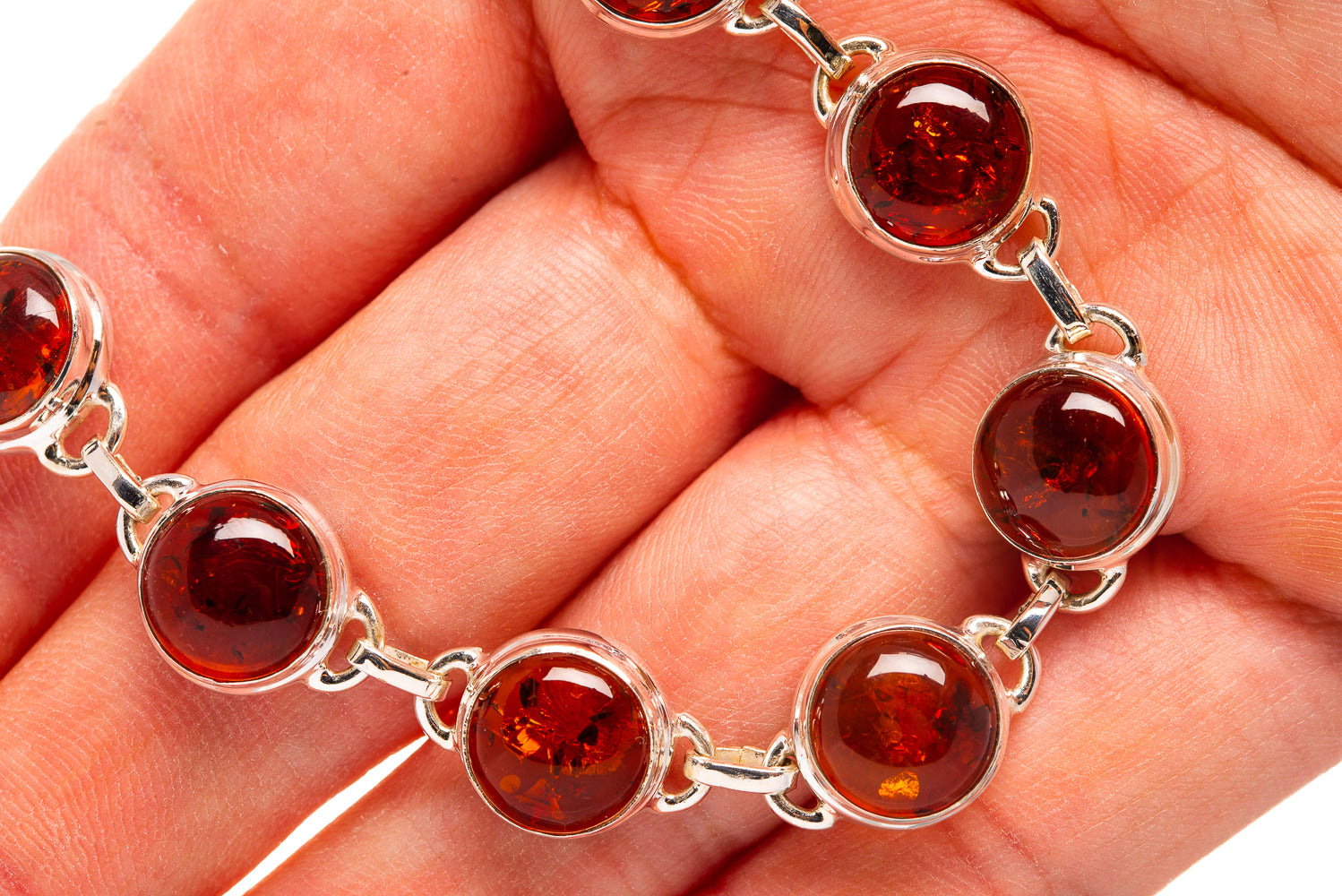 Baltic Amber Bracelets handcrafted by Ana Silver Co - BR876378