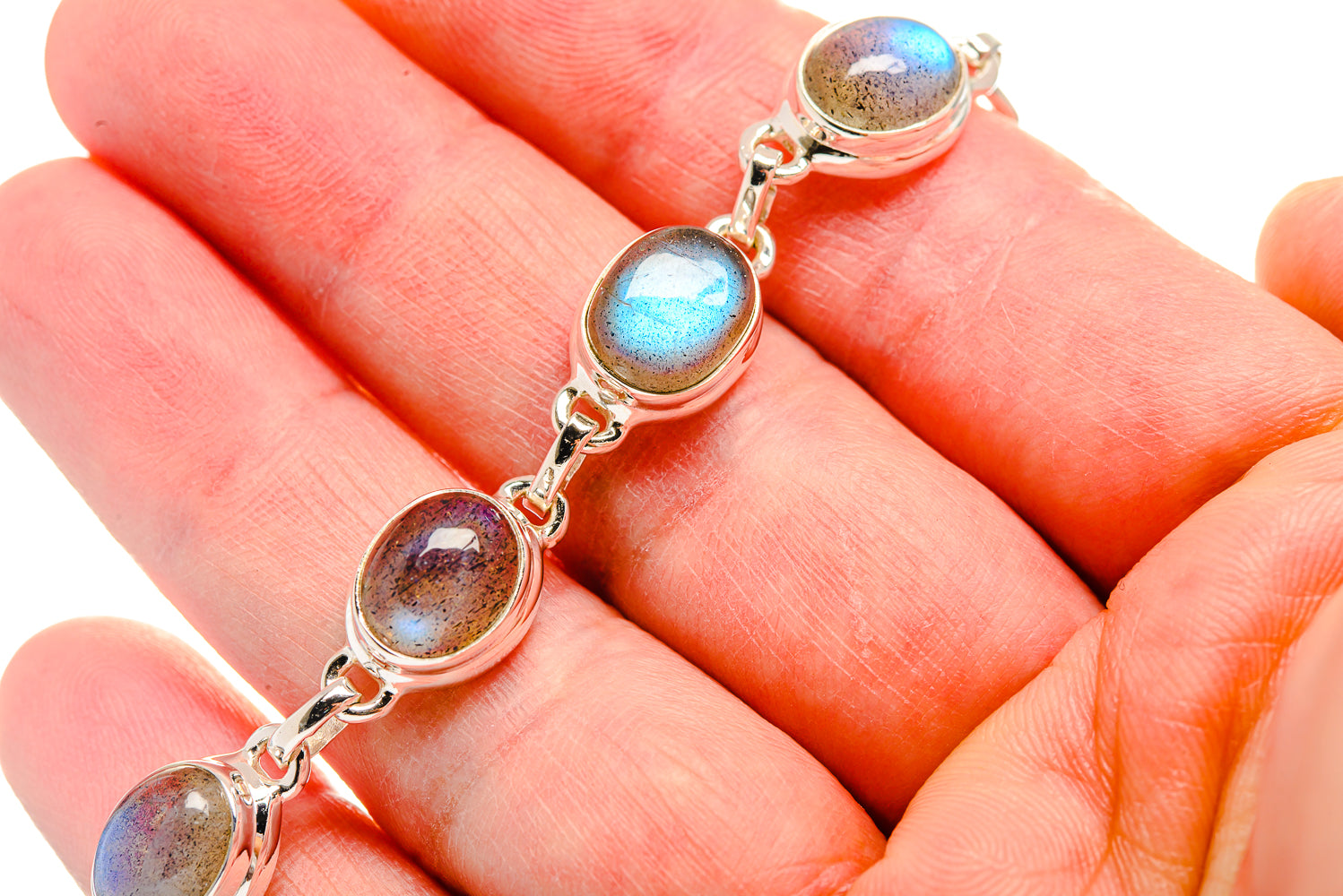 Labradorite Bracelets handcrafted by Ana Silver Co - BR876383