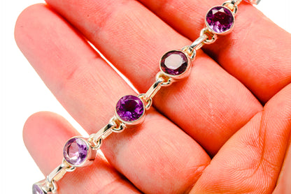 Amethyst Bracelets handcrafted by Ana Silver Co - BR876385