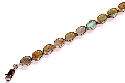 Labradorite Bracelets handcrafted by Ana Silver Co - BR90015 - Photo 3