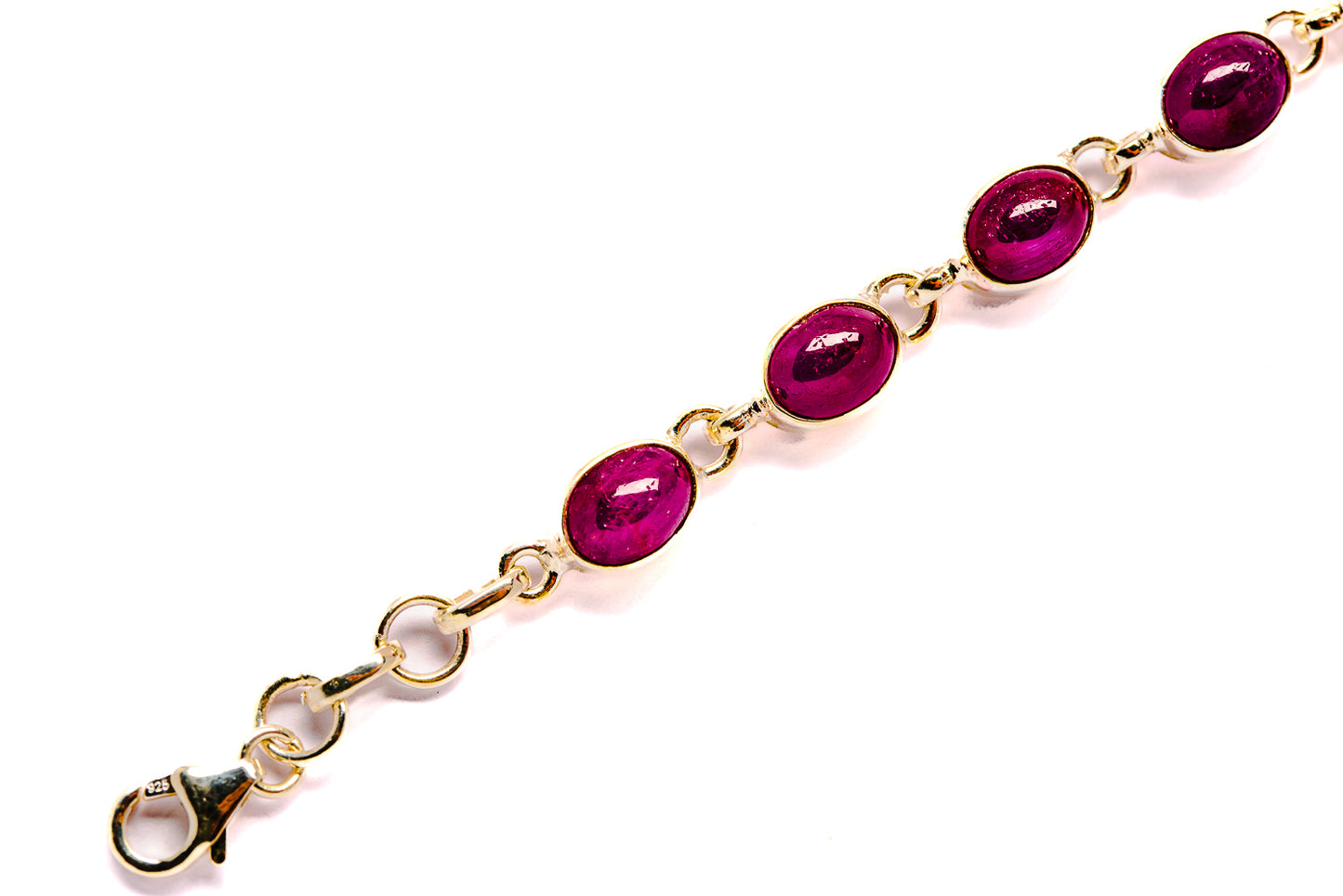 Ruby Bracelets handcrafted by Ana Silver Co - BR90018 - Photo 3
