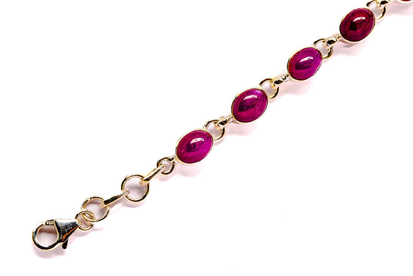 Ruby Bracelets handcrafted by Ana Silver Co - BR90026 - Photo 3