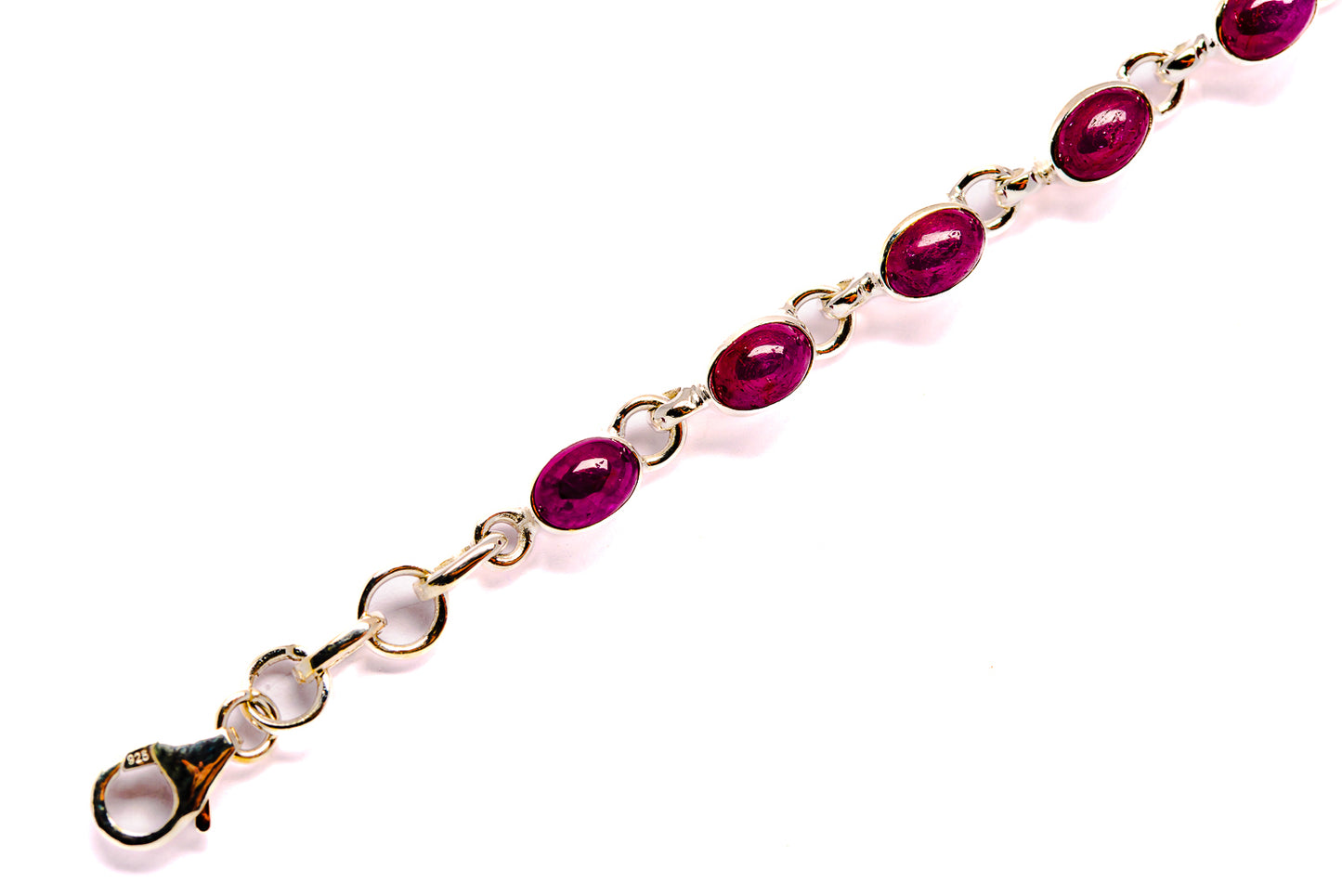 Ruby Bracelets handcrafted by Ana Silver Co - BR90028 - Photo 3