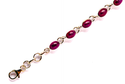 Ruby Bracelets handcrafted by Ana Silver Co - BR90028 - Photo 3