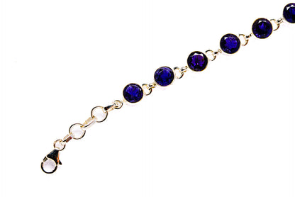 Tanzanite Bracelets handcrafted by Ana Silver Co - BR90035 - Photo 3