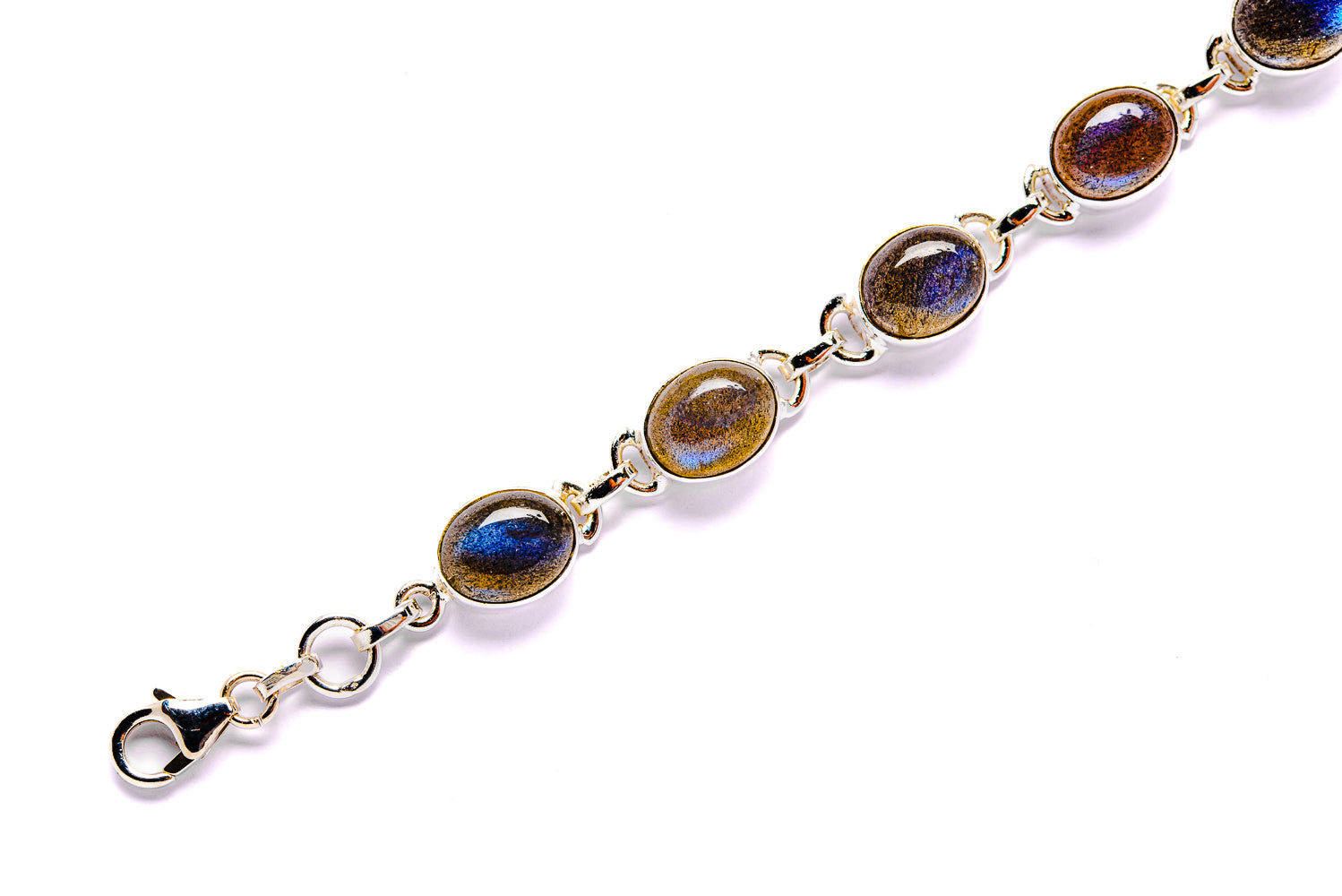 Labradorite Bracelets handcrafted by Ana Silver Co - BR90042 - Photo 3