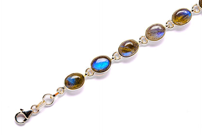 Labradorite Bracelets handcrafted by Ana Silver Co - BR90045 - Photo 3