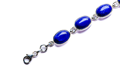 Lapis Lazuli Bracelets handcrafted by Ana Silver Co - BR90050