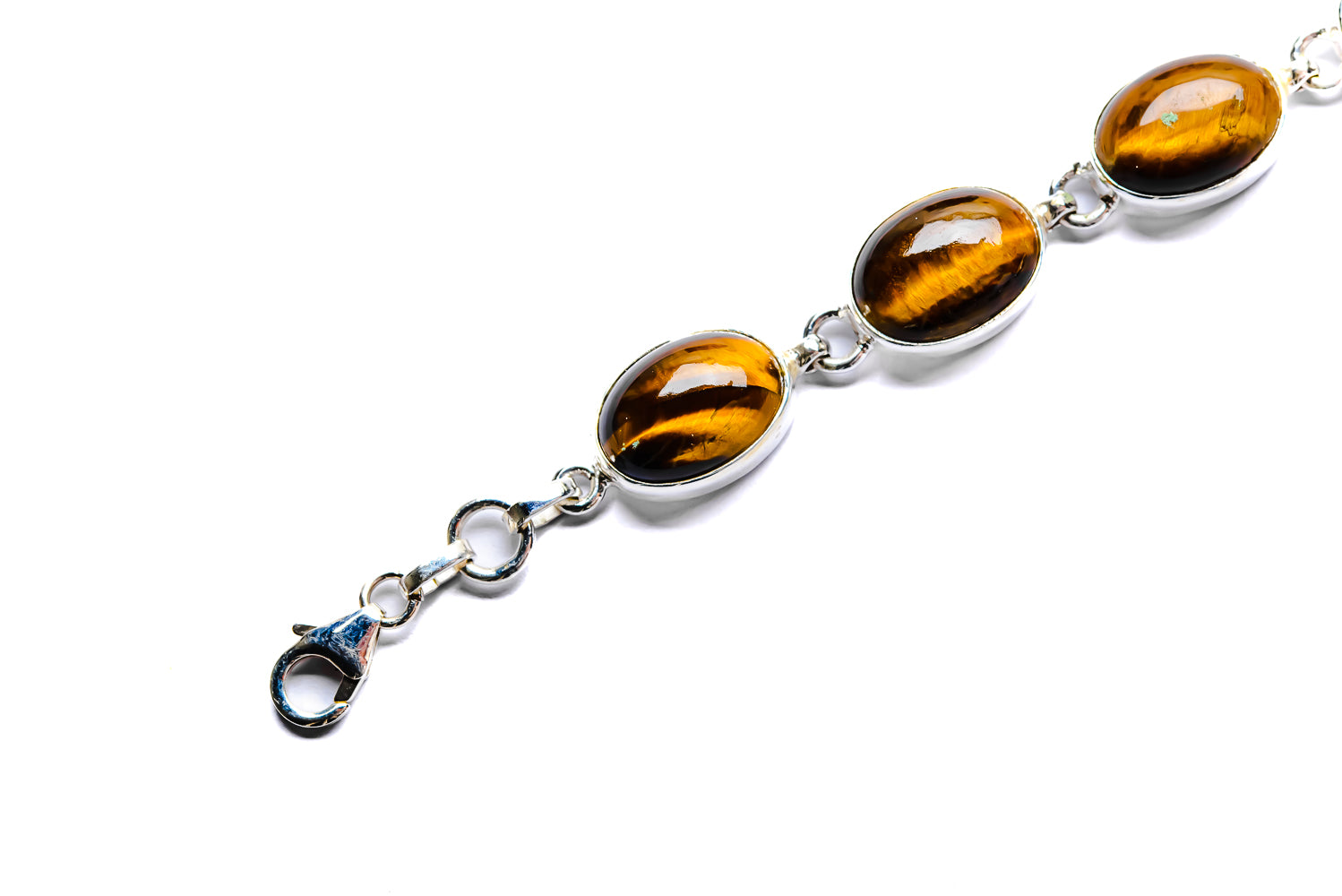 Tiger Eye Bracelets handcrafted by Ana Silver Co - BR90052