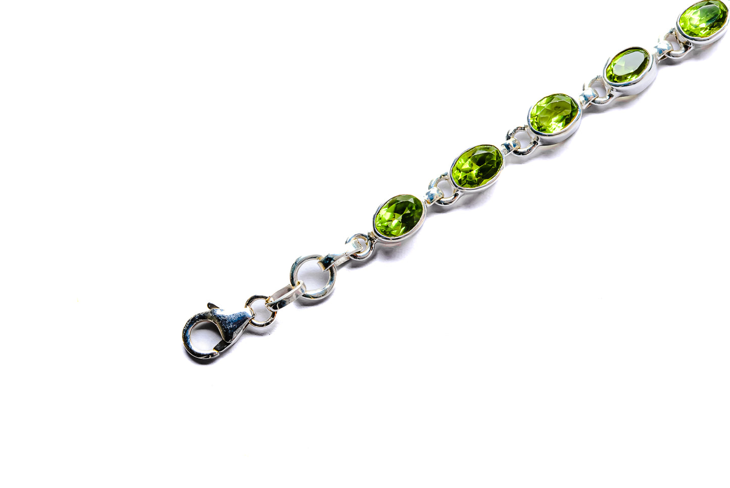 Peridot Bracelets handcrafted by Ana Silver Co - BR90057