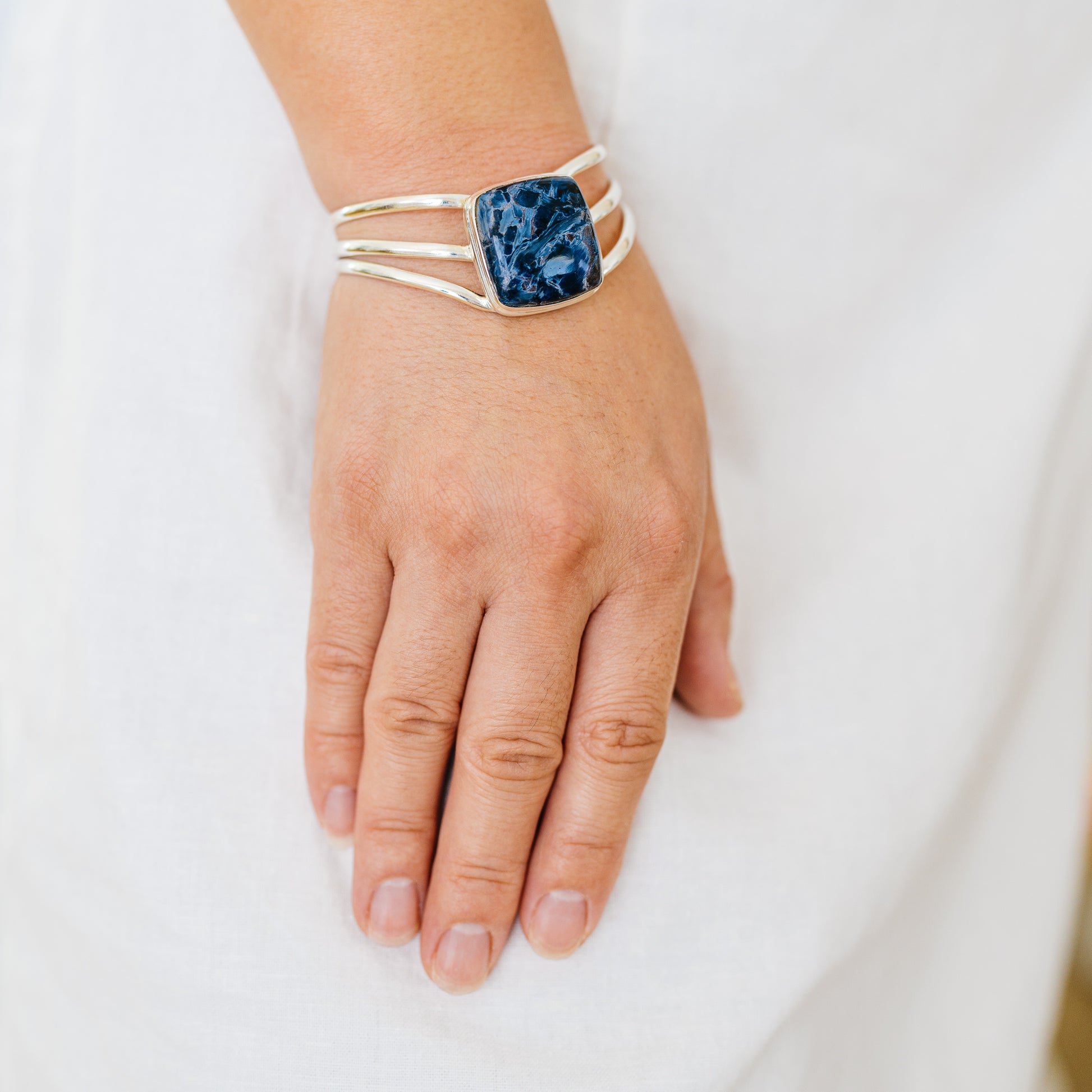 Pietersite Bracelets handcrafted by Ana Silver Co - BR90068