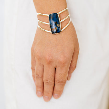 Pietersite Bracelets handcrafted by Ana Silver Co - BR90069