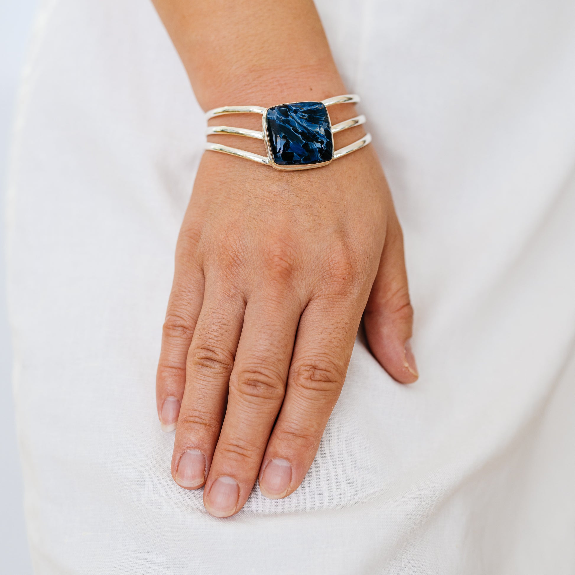 Pietersite Bracelets handcrafted by Ana Silver Co - BR90070