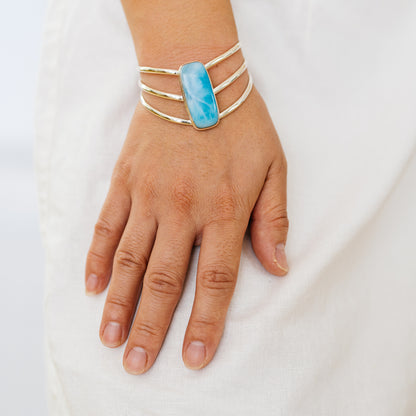 Larimar Bracelets handcrafted by Ana Silver Co - BR90073