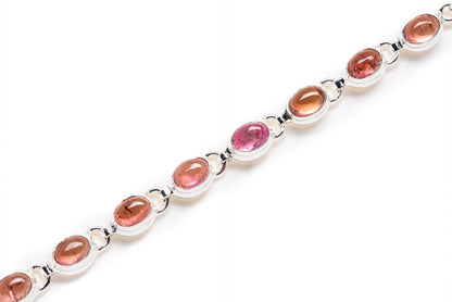 Pink Tourmaline Bracelets handcrafted by Ana Silver Co - BR876365