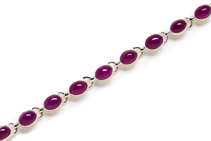 Ruby Bracelets handcrafted by Ana Silver Co - BR876366