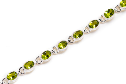 Peridot Bracelets handcrafted by Ana Silver Co - BR876369